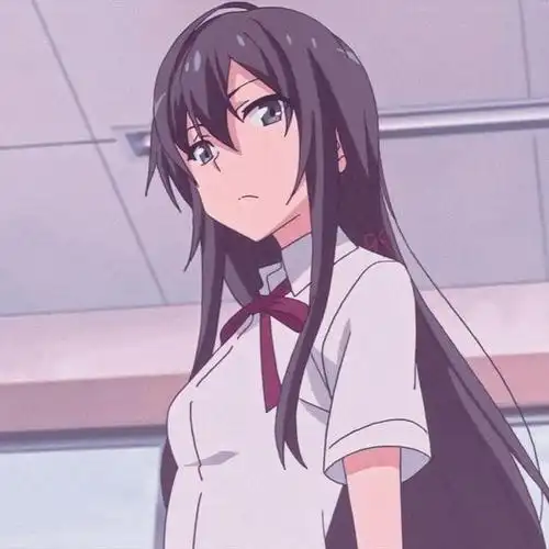 我的青春恋爱物语果然有问题>雪之下雪乃和比企谷八幡,头像