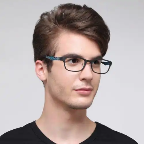 nandn眼镜超轻带鼻托大黑框眼镜框近视男女款眼镜架配眼镜