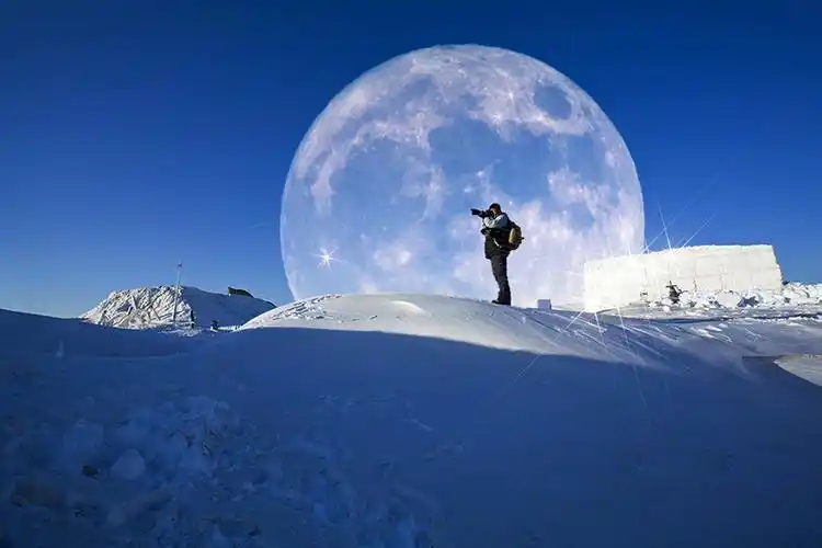 【原创】我心中的大月亮 - 大阿福 - 大阿福的博客