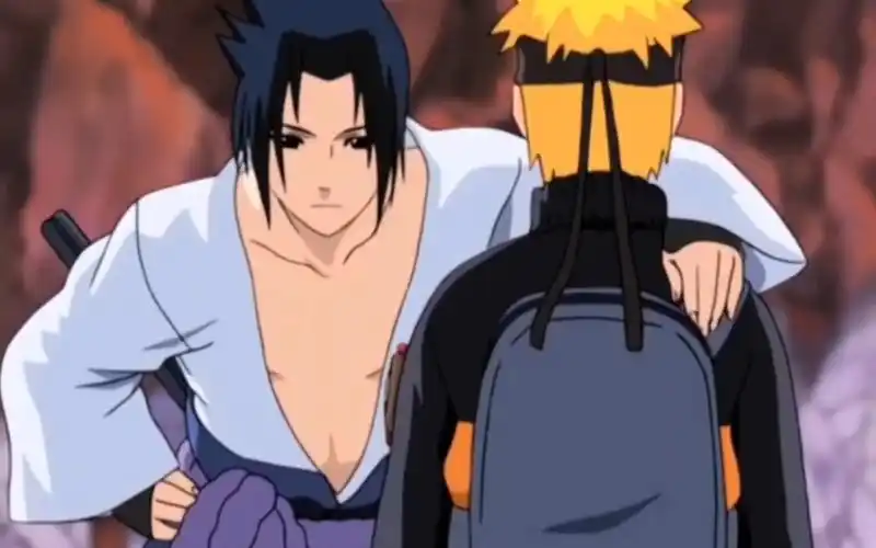 佐助【天之咒印】vs 宇智波鼬&迪达拉&大蛇丸!