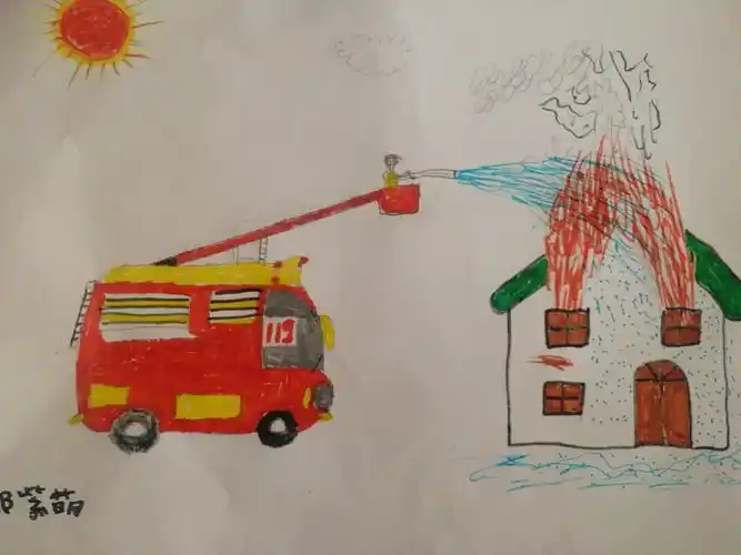 银河幼儿园消防安全宣传周