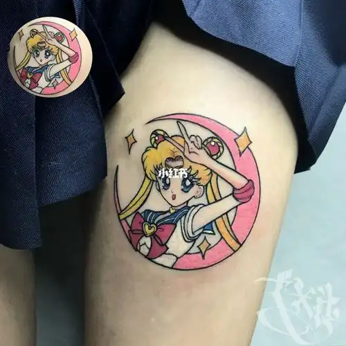 美少女战士纹身  #长沙纹身  #纹身  #女纹身师  #水冰月  #我要代表