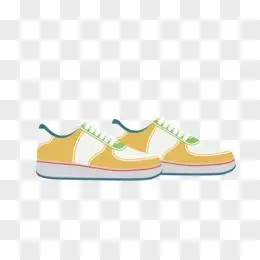 卡通手绘运动素材运动鞋免抠元素