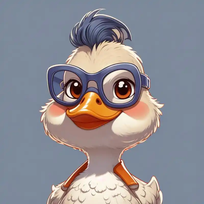 这些小可爱真的太有趣了,让人一看就爱上～你也想换个可爱的鸭子头像