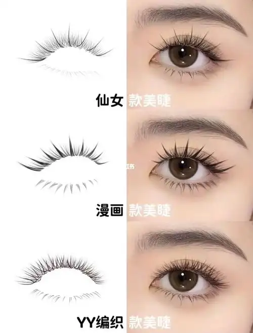 最流行的美睫款式