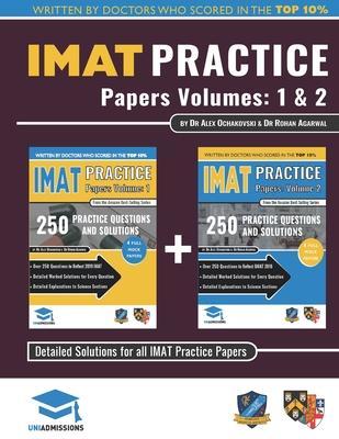 预订 imat practice papers volumes one & two: 8 full