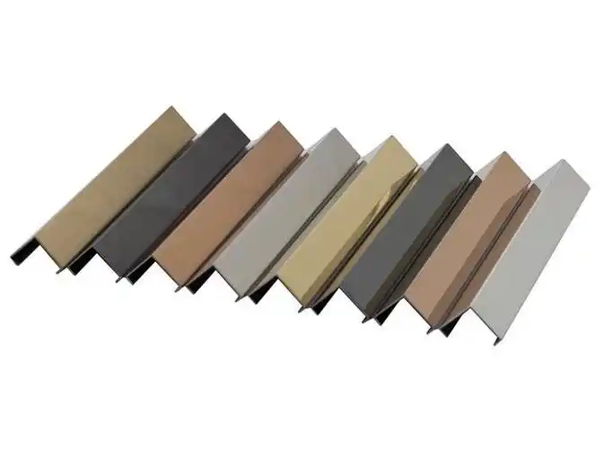 不锈钢镀钛l型倒角收边条