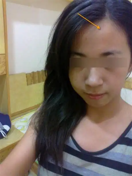 美人喙,头尖额窄,日月角,发髻乱,眼眉疏照片分析