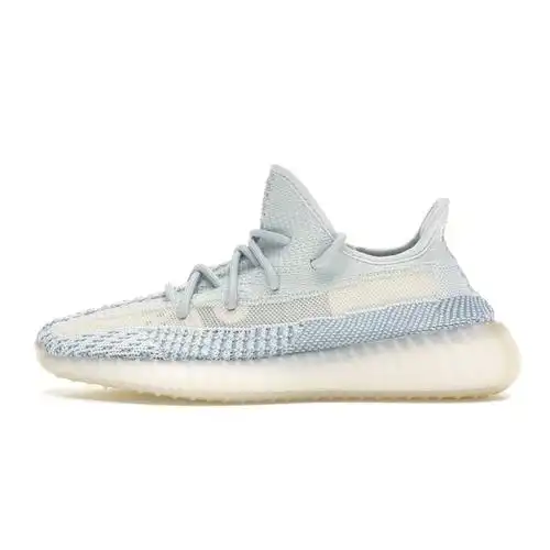 美国代购椰子yeezy350v2新冰蓝冰蓝满天星黑天使纯白斑马时尚休闲鞋