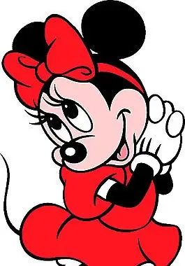 可爱的米妮形象