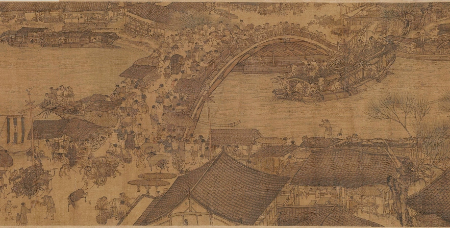北宋·张择端 《清明上河图》局部  故宫博物院藏