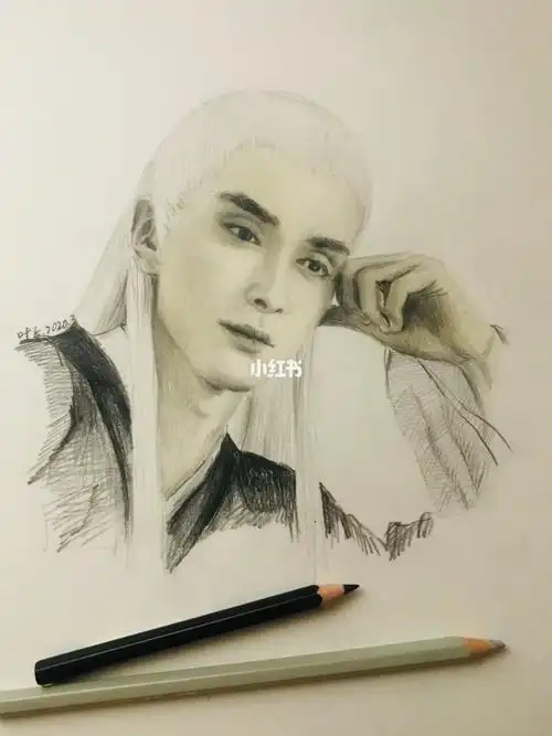 高伟光东华帝君画像