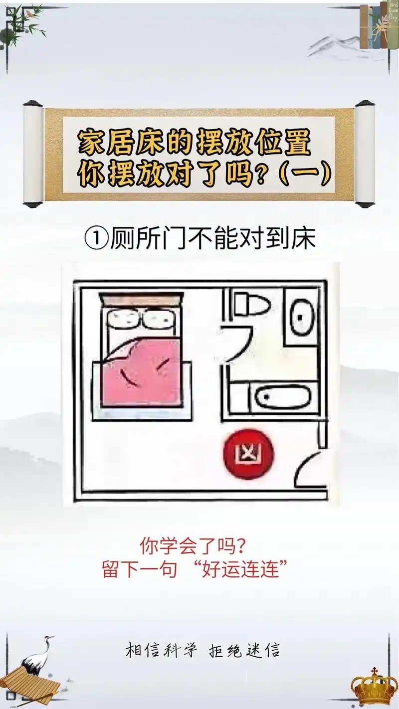 家居床的摆放位置,你摆放对了吗?#图文伙伴计划 #家居布局  - 抖音