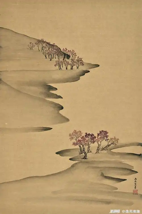 冉奉慧画作:诗意盎然,虚实相映,唯美清新_澎湃号·湃_