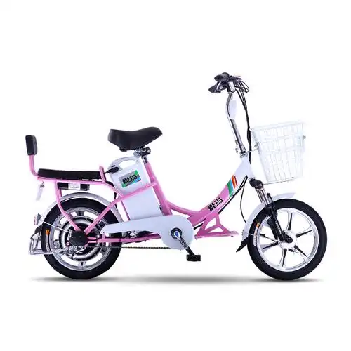 爱玛电动车自行车36v新coco内含报警器加置蝴蝶踏板高效制动装置安全