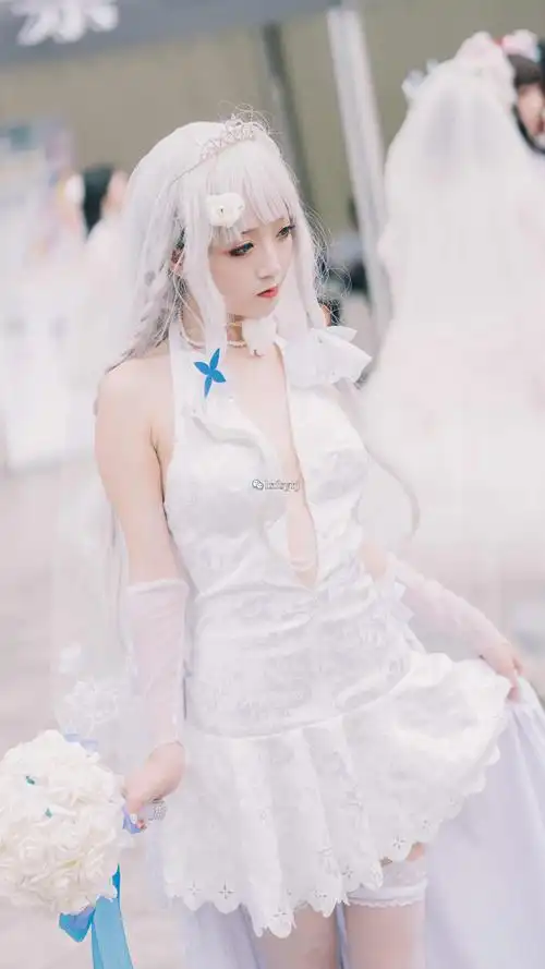 成都国庆cd24漫展返图碧蓝航线光辉花嫁cos