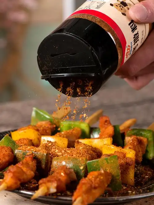 易厨食代原味五香烧烤料撒料孜然粉家用烤肉撒料火锅蘸料瓶装185g