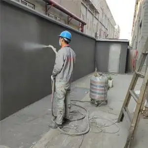 我爱发明大功率腻子粉防水防火涂料油漆水泥砂浆外墙真石漆喷涂机