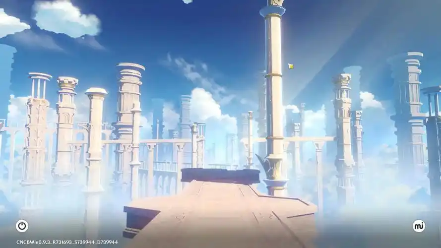 原神登录界面,无尽长廊