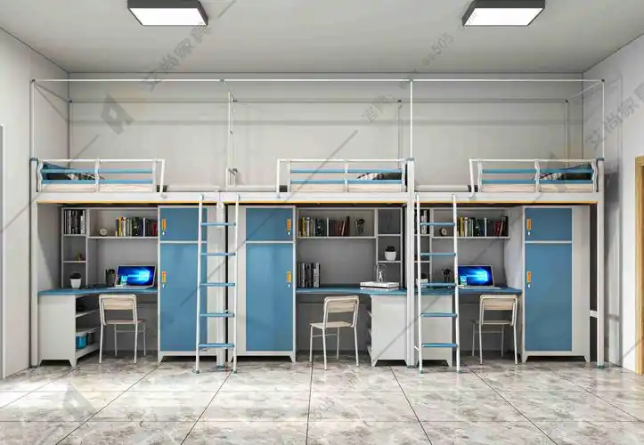 宿舍公寓床常见的款式有哪些?_空间_书桌_企业