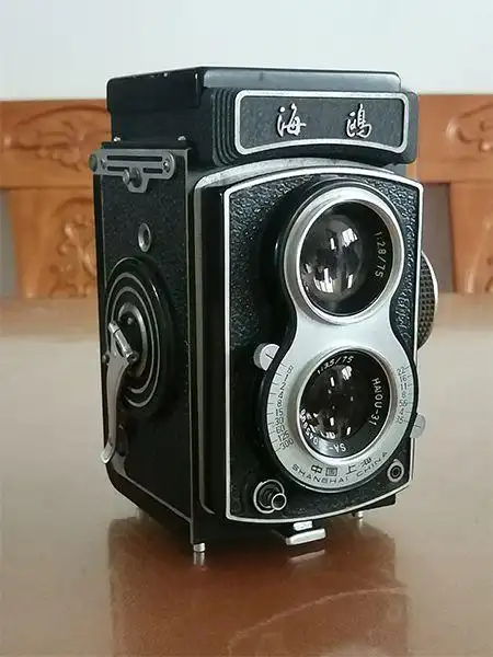 红色家藏一台记录历史的海鸥相机