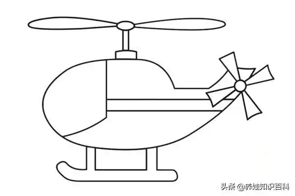 飞机简笔画(飞机简笔画儿童画)