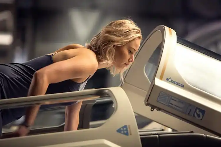 詹妮弗·劳伦斯,星际过客,金发女孩,电影,名人,女孩,照片