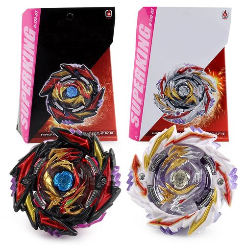 爆裂世代超王陀螺 b-170 左回旋 右回旋组装陀螺带双向拉线发射器