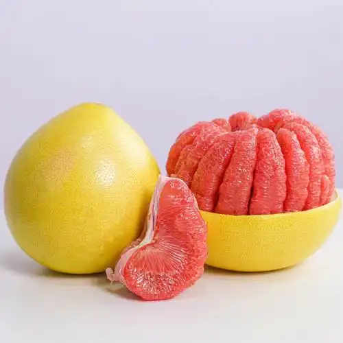 上熟的老树好柚果肉柔嫩多汁9090秋天必须多吃点柚子哈95不赶早