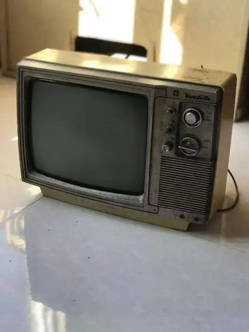 2021民俗老物件老式旧电视黑白电视机怀m旧收藏摆设装饰橱窗道具