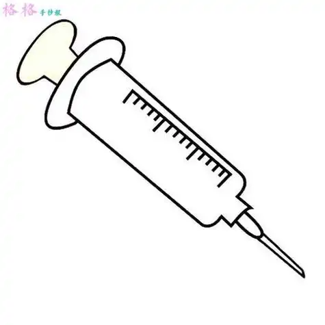 针管简笔画针管简笔画带涂色