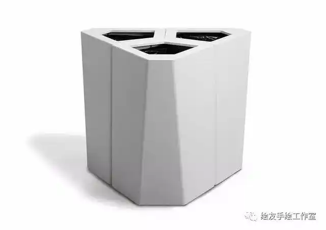 【素材】创意垃圾桶产品设计