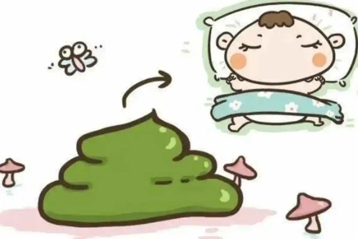在我们了解宝宝粑粑绿色的原因之前,先提醒下宝宝便便的颜色有时是与