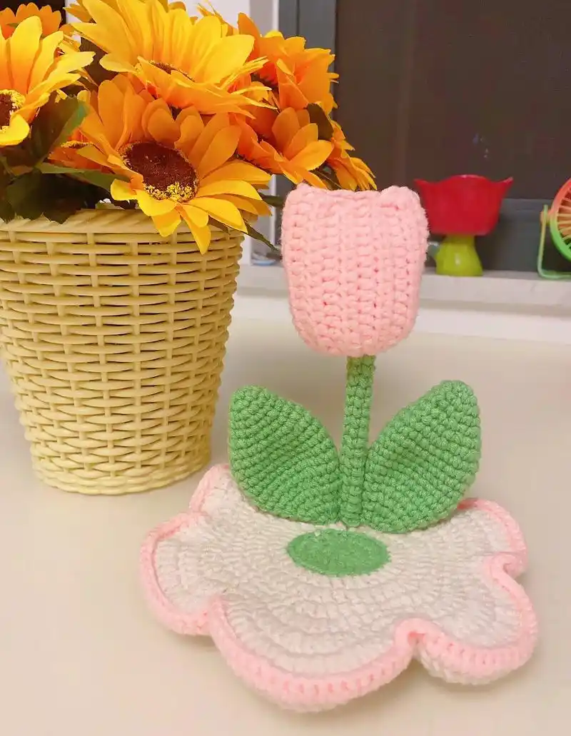 郁金香手机支架附图解