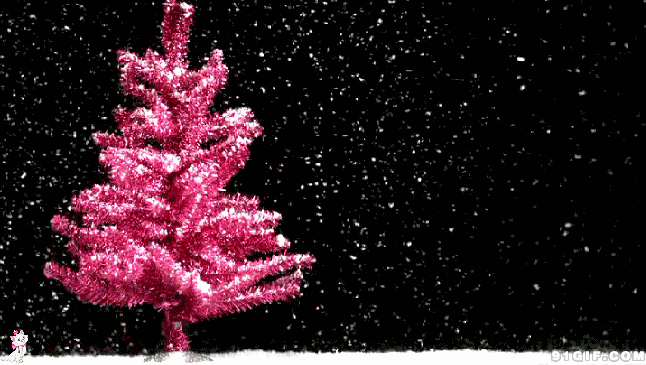 漫天飞舞冬夜雪花图片