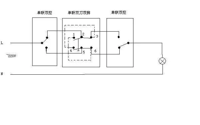电工必备-最全电路开关回路断路器电机接线图,非常值得收藏!