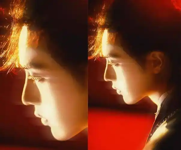 肖战粉丝新p图走红粉丝圈,粉丝:大神教我p图!_金色_光影_光线折射