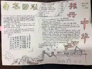 小学淮海战役手抄报 小学手抄报