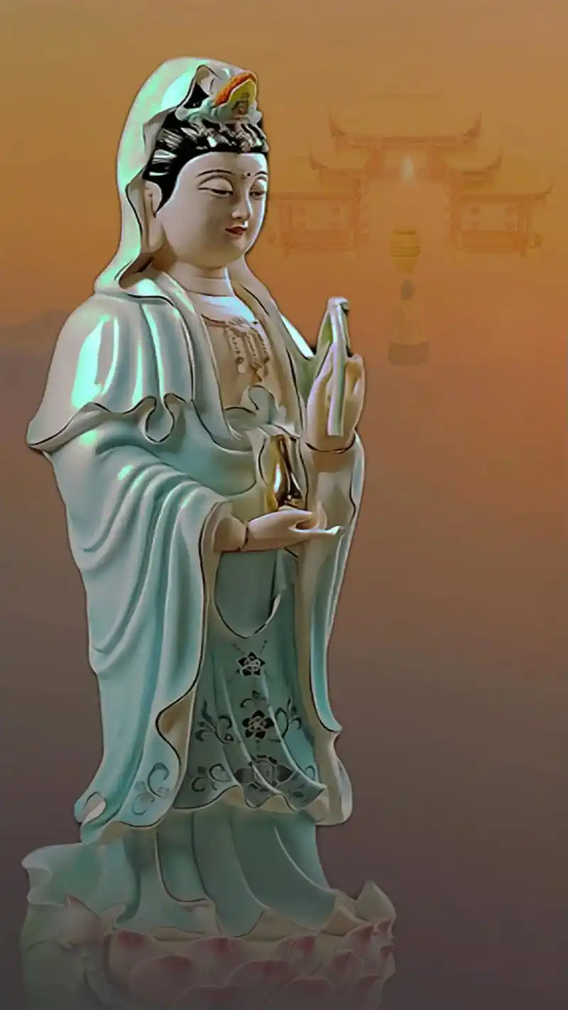 观音菩萨 #佛光普照普渡众生 #愿一切众生平安吉祥 #图文 - 抖音