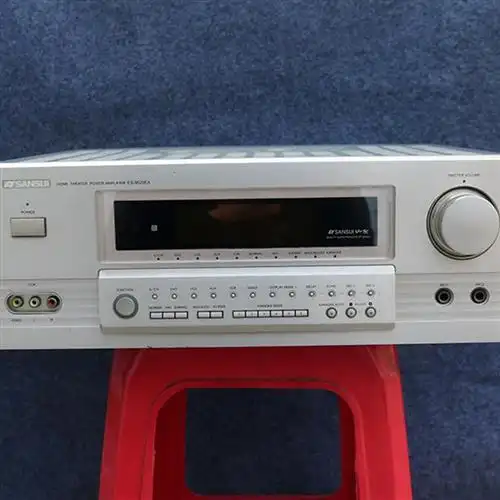 功放大功率二手山水es9020ex声道机器非常重卡拉ok功放