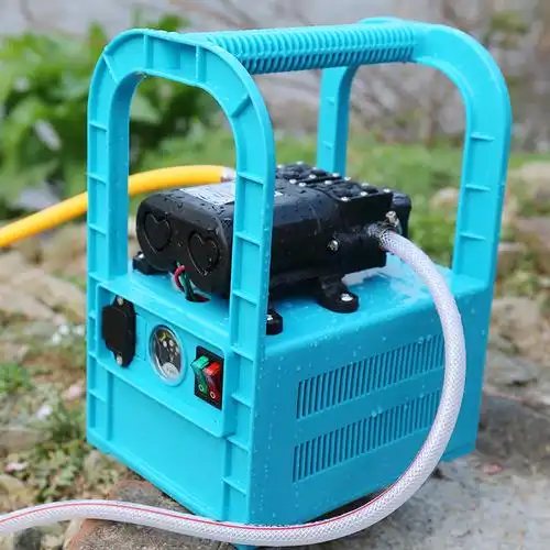 台州手提式喷雾器 电动智能打药机 移动式电瓶户外抽水泵 消毒机