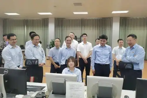 今日关注共青团浙江省委副书记盛乐一行来巨化调研