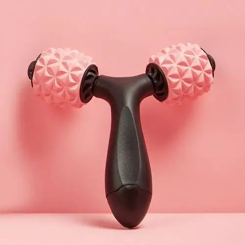 环形夹腿瘦腿神器练小腿美腿部肌肉消除滚轮泡沫轴按摩器瑜伽器材