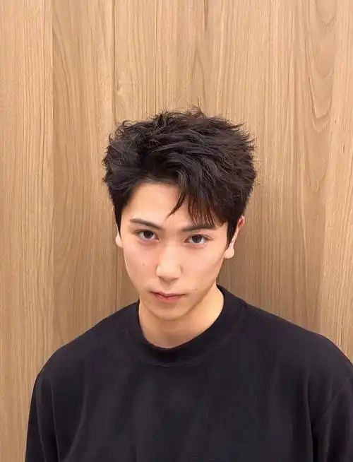 男生发型设计 #男生发型 #三七分发型 #韩系三七分发型