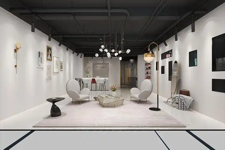 文昌服装直播间装修设计专业直播间装饰公司