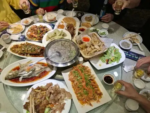 跨年相聚_____2019年12月31日于哥宴请大家在六十八头牛酒店聚餐