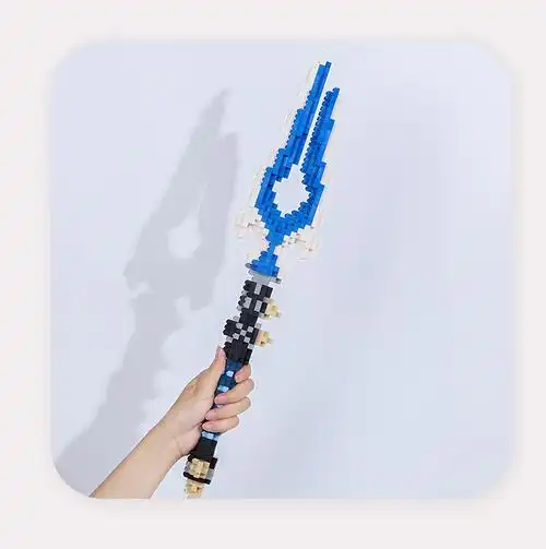 积木剑成人高难度男孩拼装玩具暑假礼物立体拼图模型儿童生日礼物