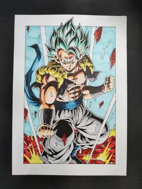 悟吉塔手绘过程图