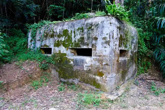 老第二次世界大战军事碉堡