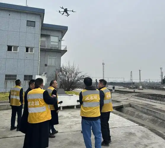 中国通号铁路编组站无人机智能巡检系统在成都北编组站成功部署应用